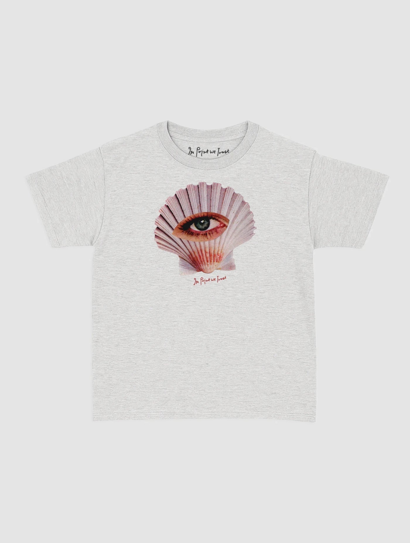 she shell baby tee - In Print We Trust
