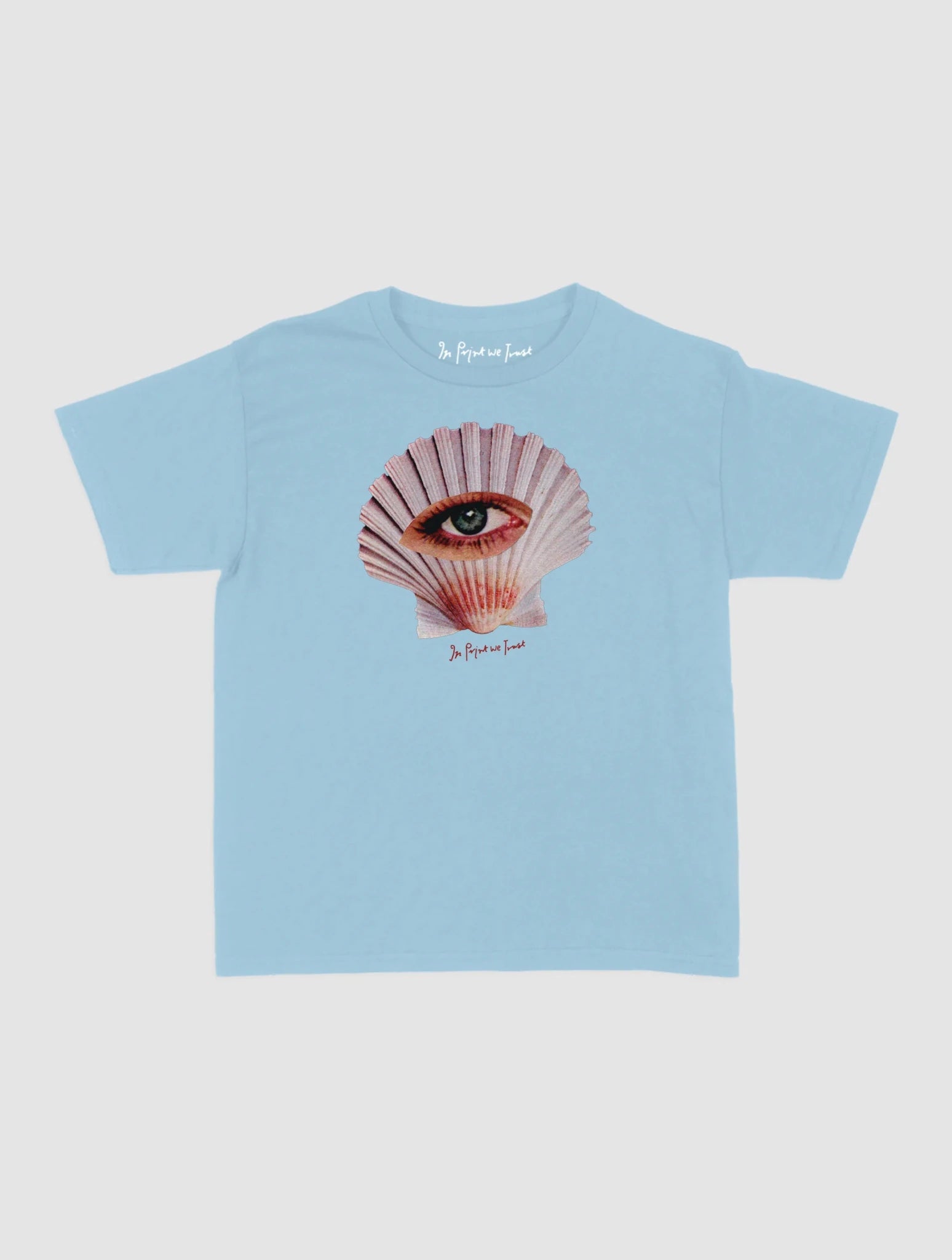 she shell baby tee - In Print We Trust
