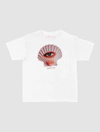she shell baby tee - In Print We Trust