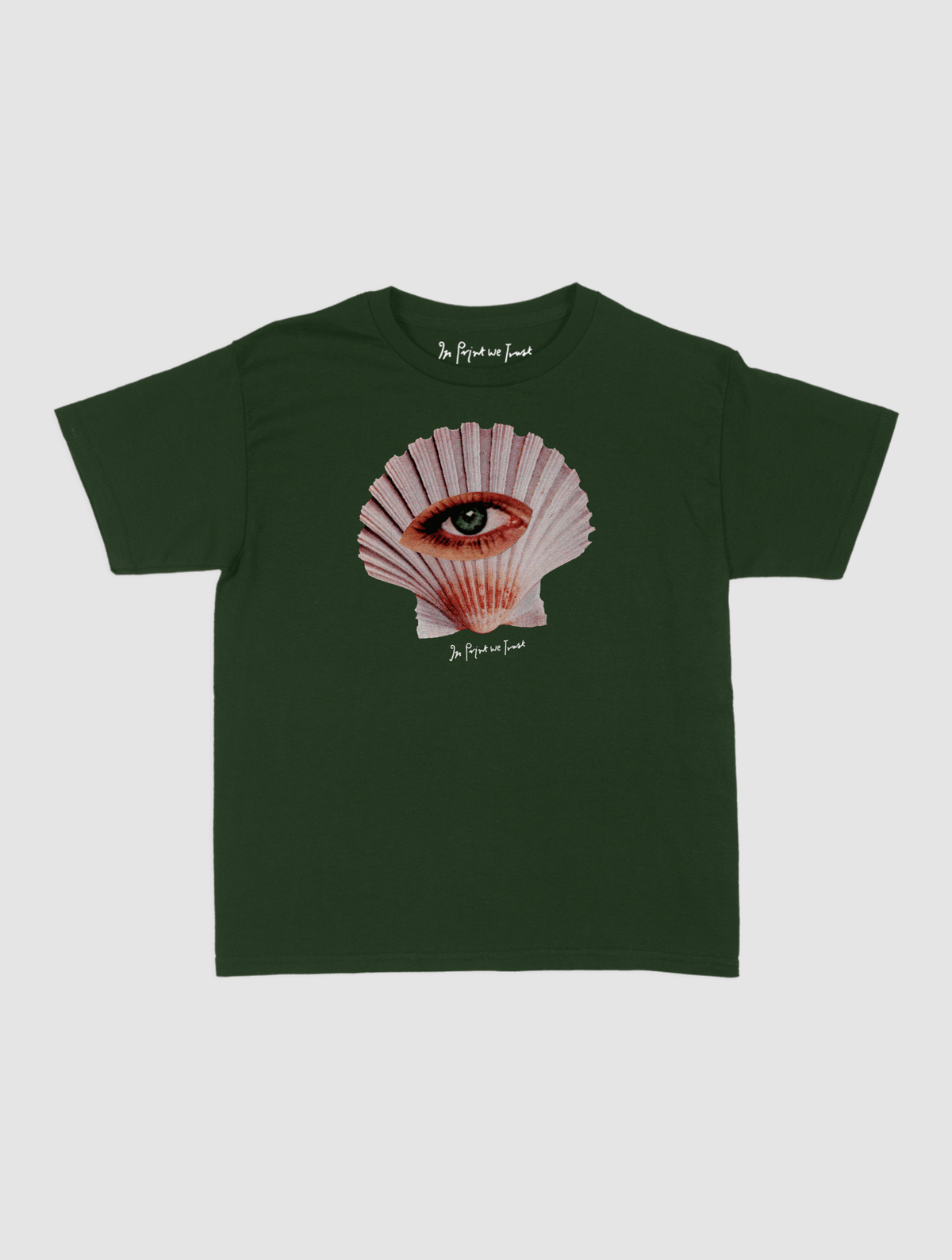she shell baby tee - In Print We Trust