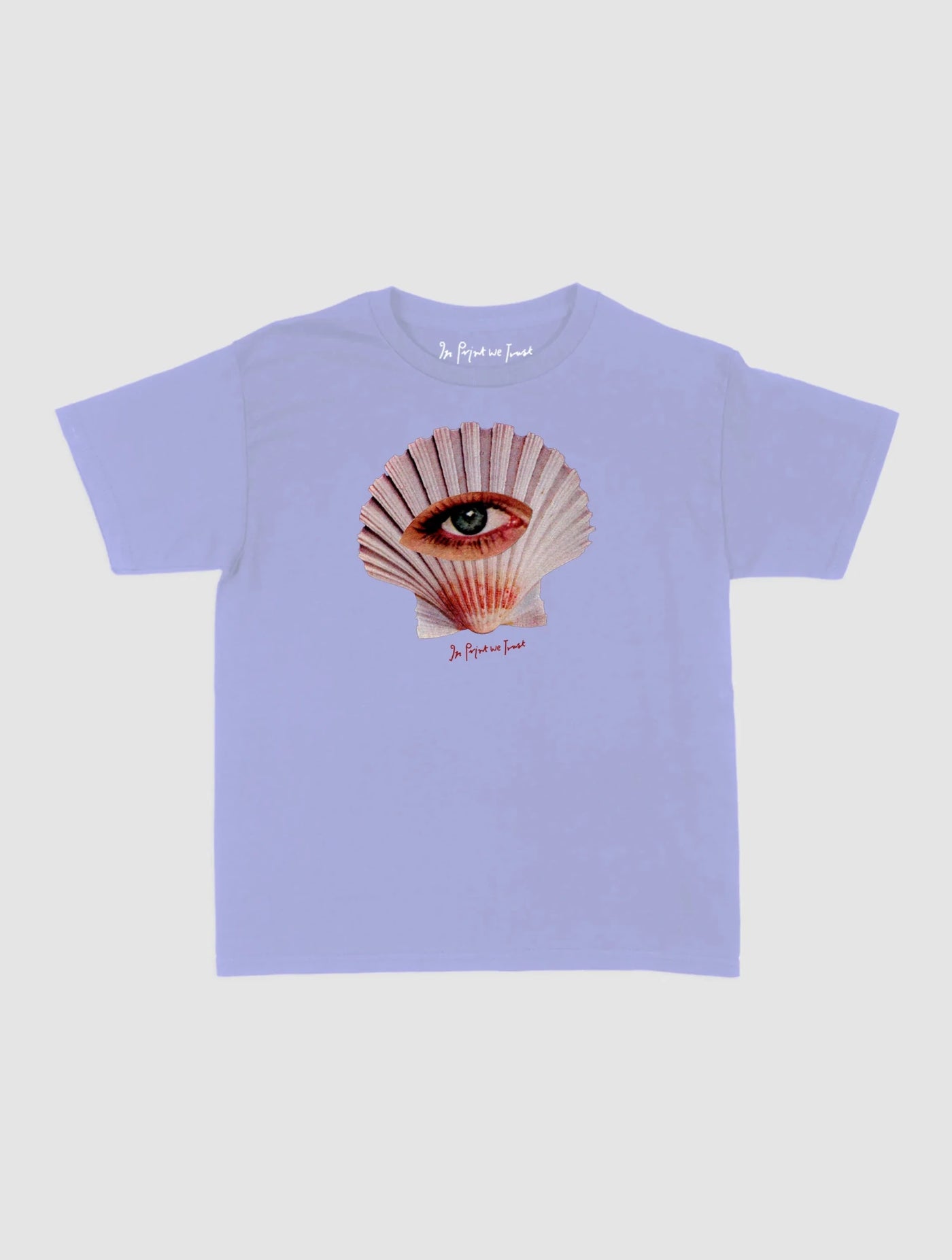 she shell baby tee - In Print We Trust