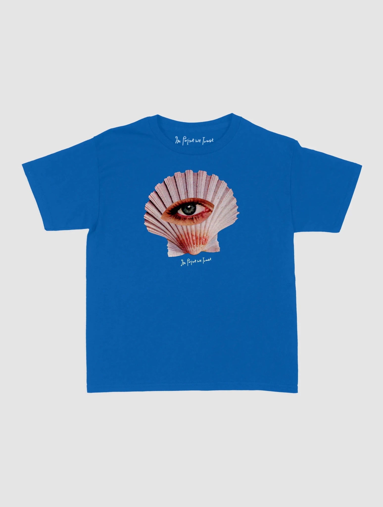 she shell baby tee - In Print We Trust