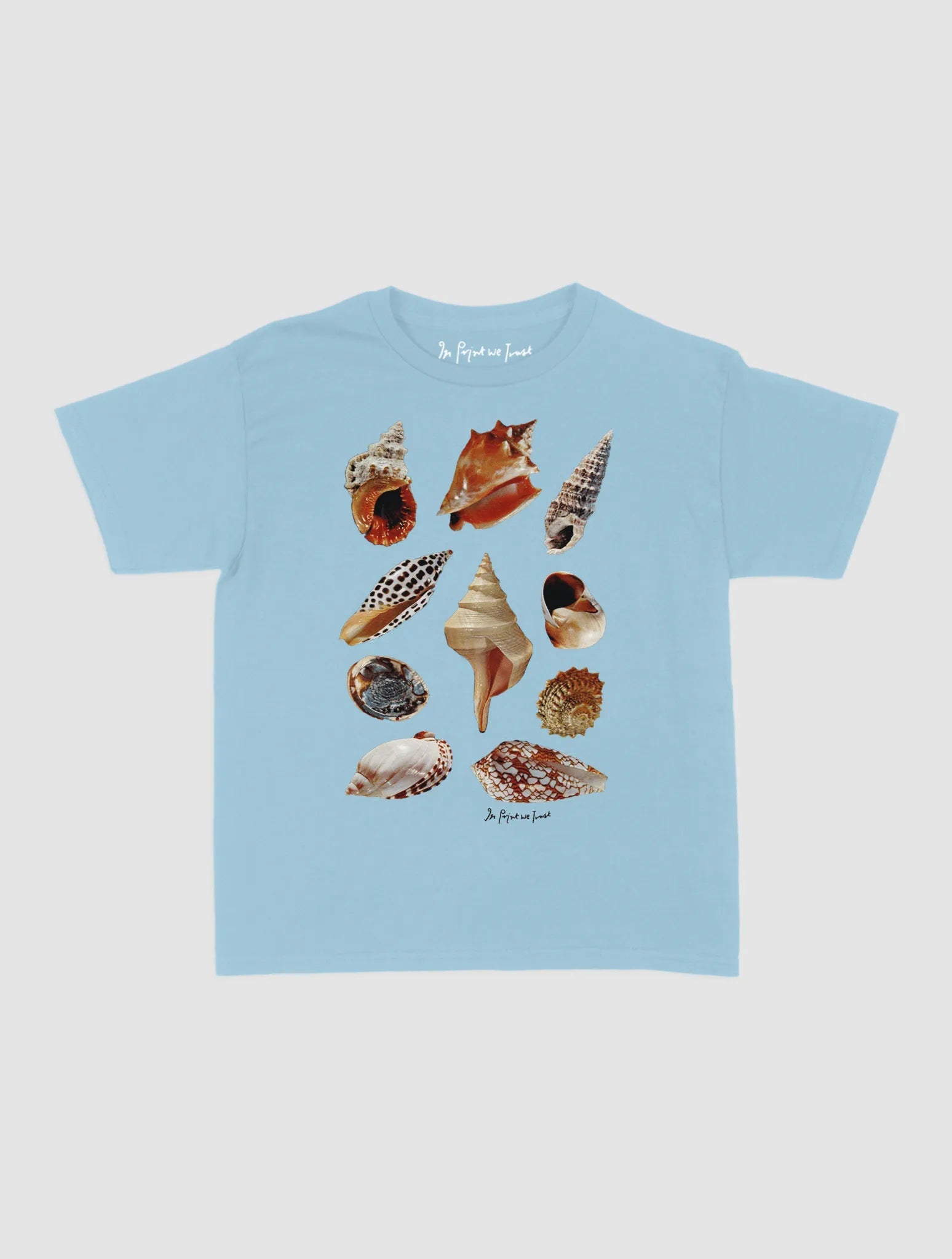 shells baby tee - In Print We Trust