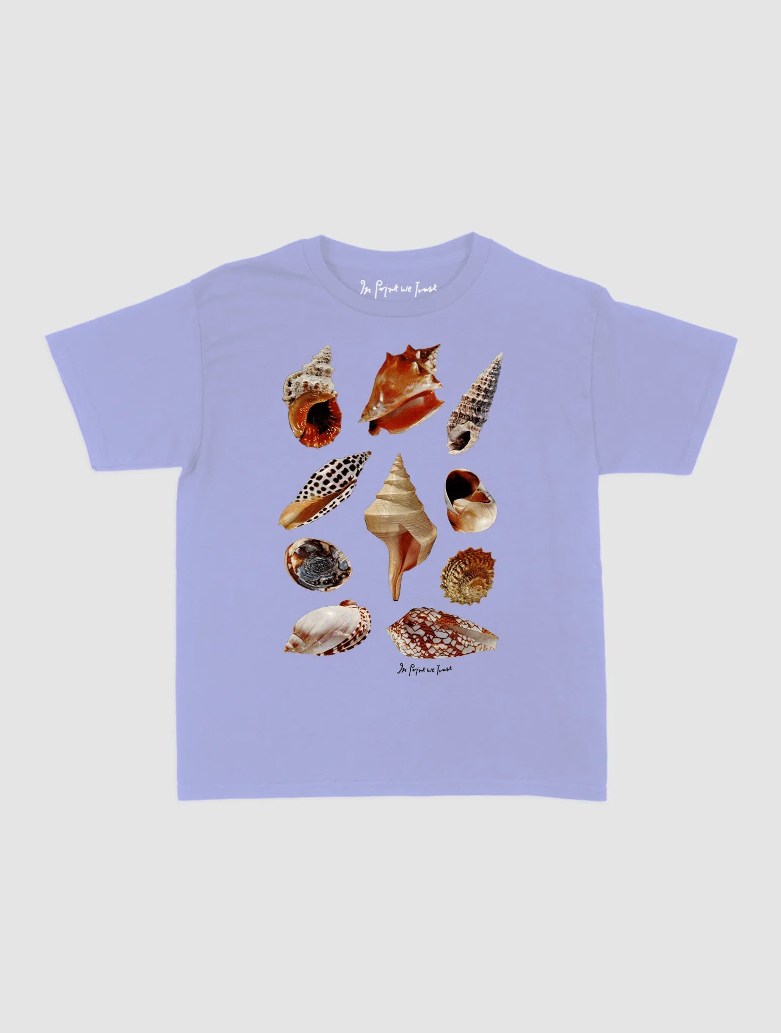 shells baby tee - In Print We Trust