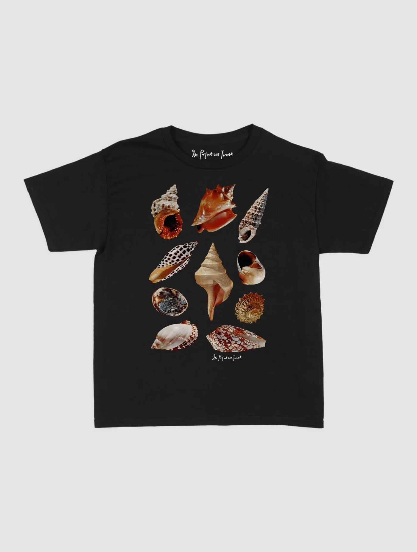 shells baby tee - In Print We Trust