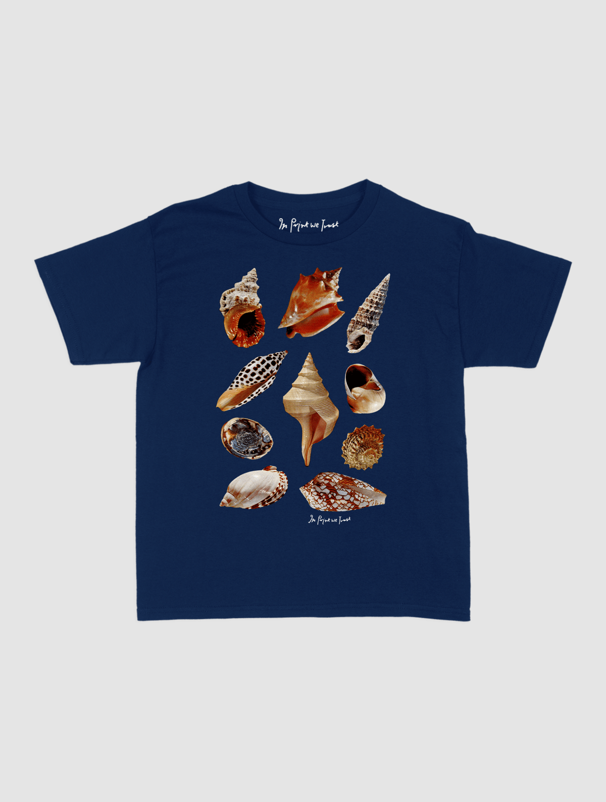 shells baby tee - In Print We Trust