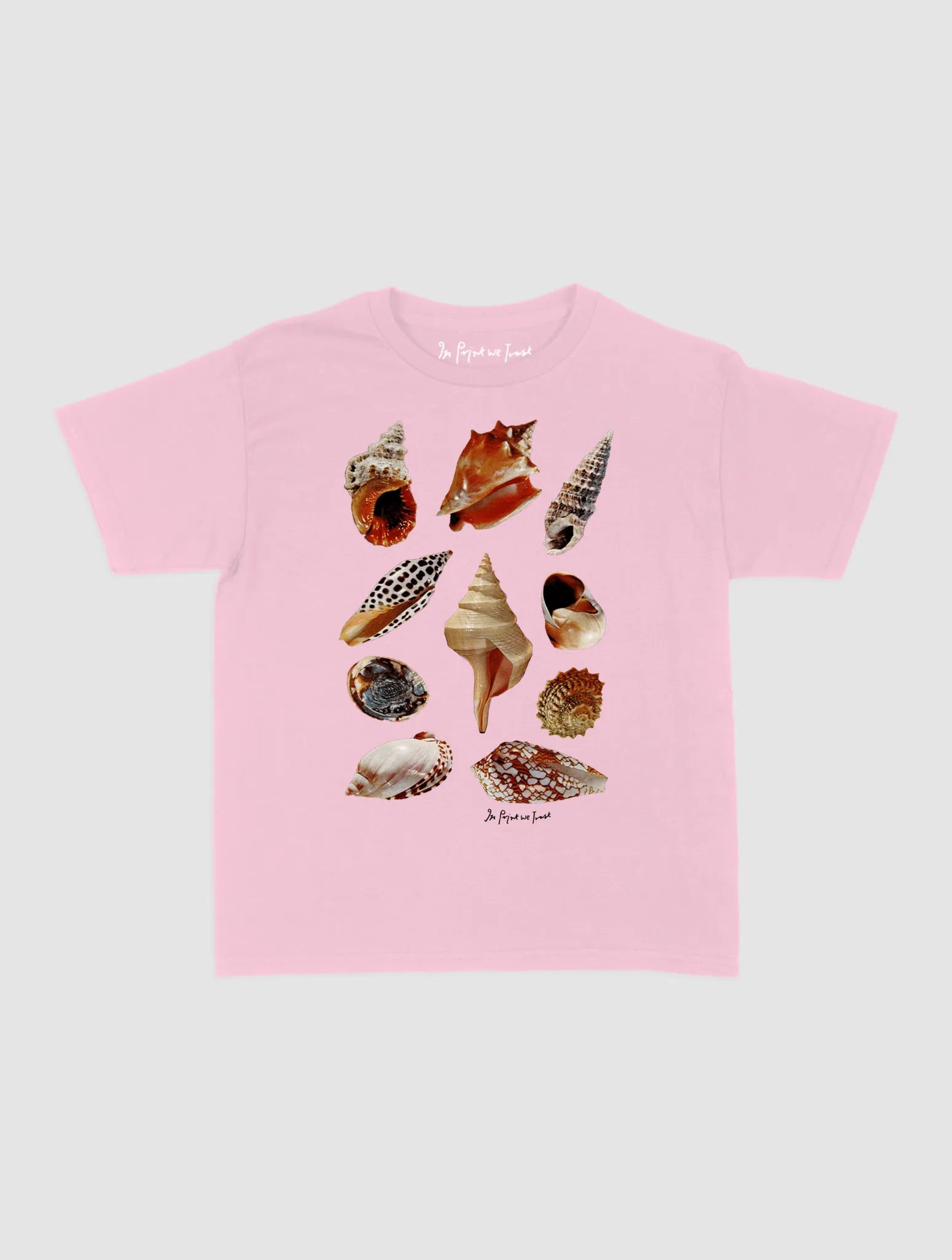 shells baby tee - In Print We Trust