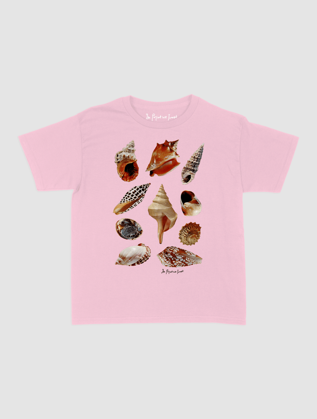 shells baby tee - In Print We Trust