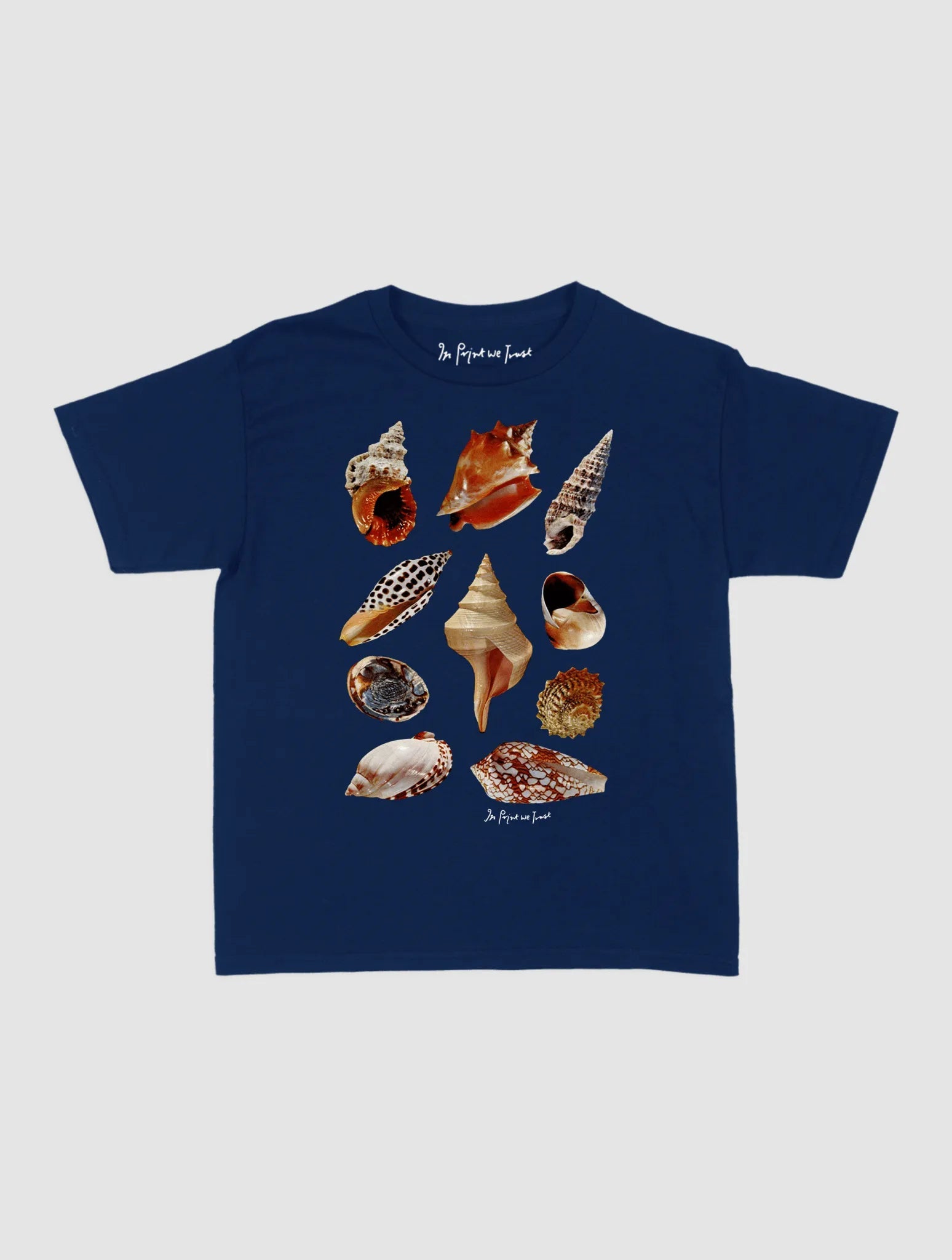 shells baby tee - In Print We Trust