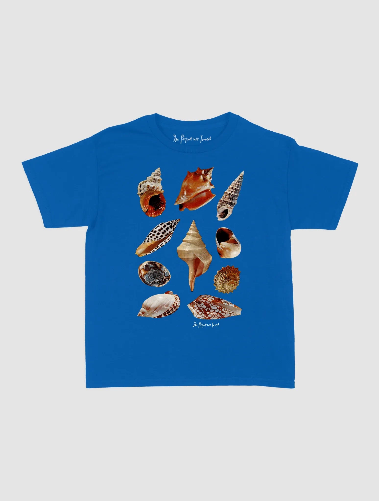 shells baby tee - In Print We Trust