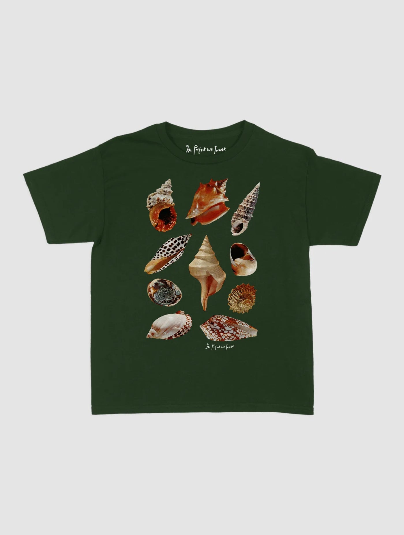 shells baby tee - In Print We Trust