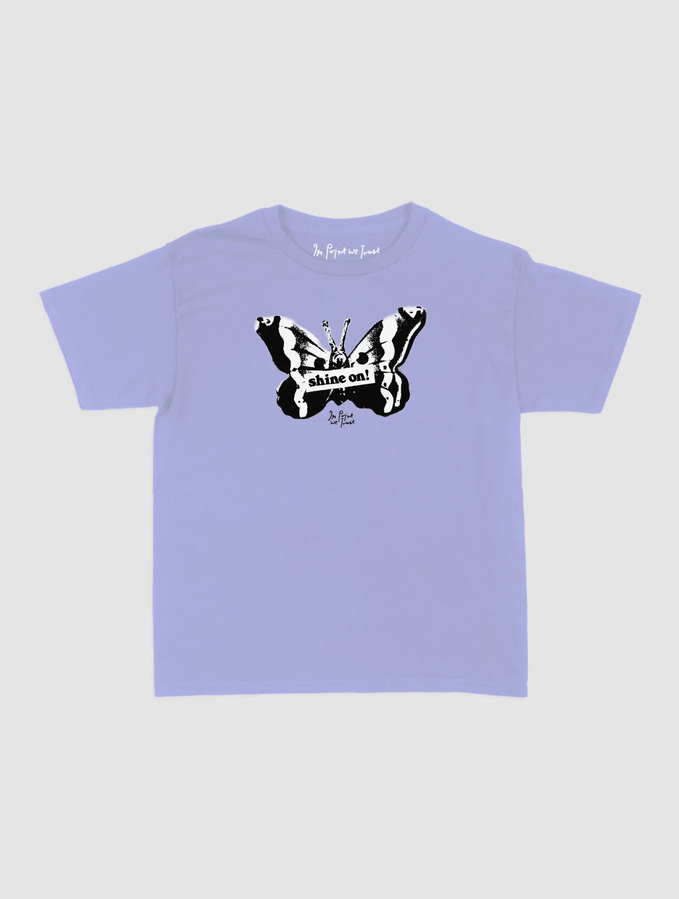 shine on baby tee - In Print We Trust