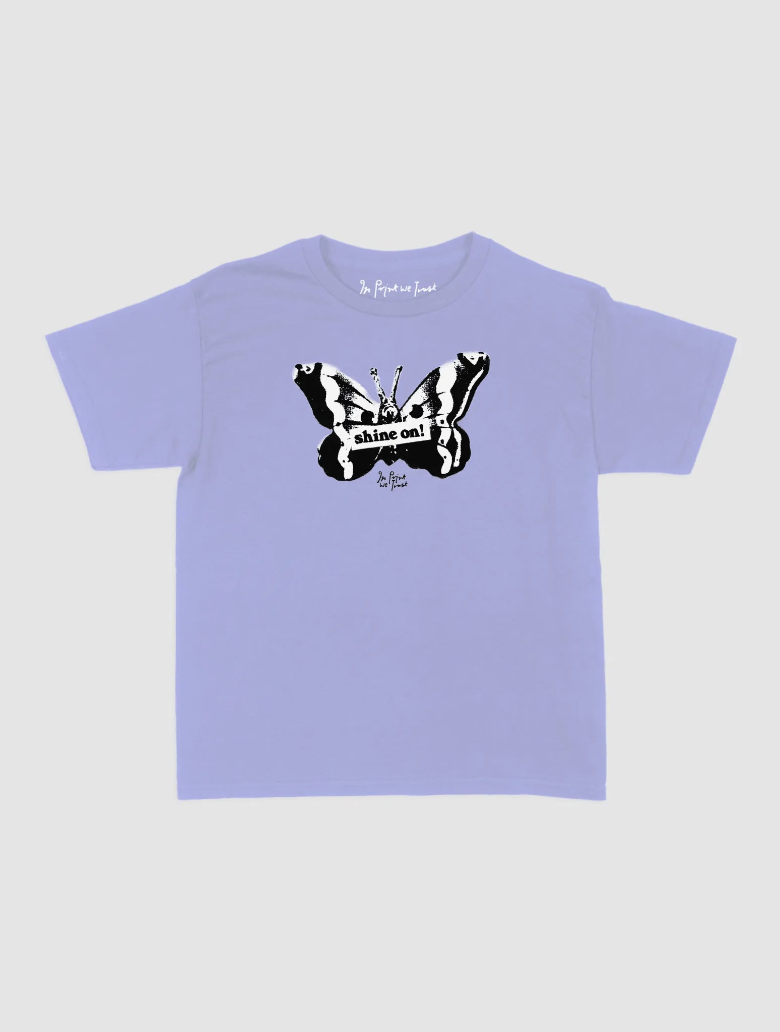 shine on baby tee - In Print We Trust