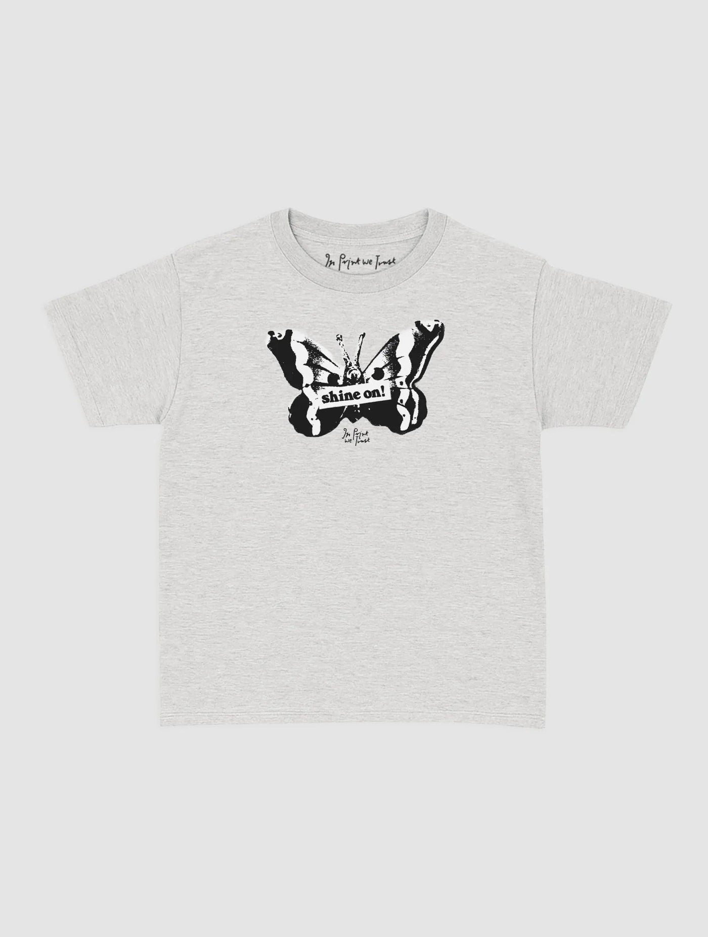 shine on baby tee - In Print We Trust