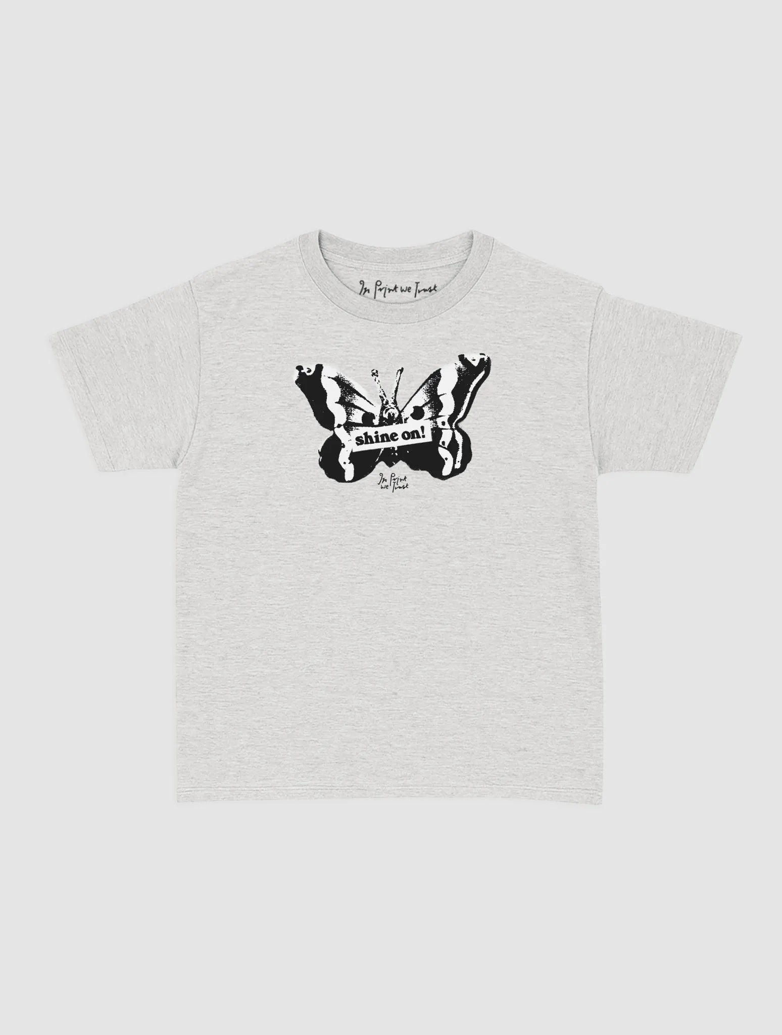 shine on baby tee - In Print We Trust
