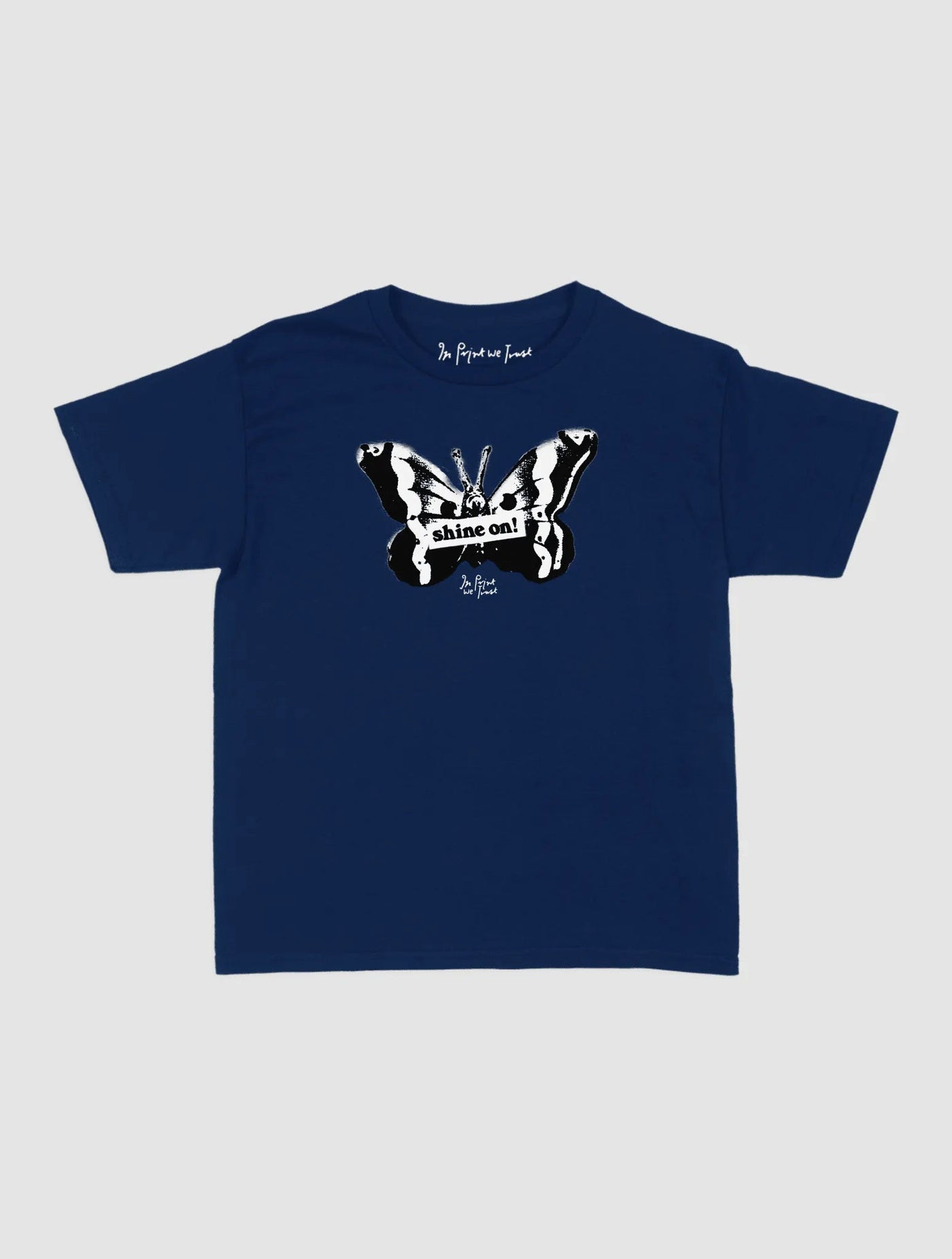 shine on baby tee - In Print We Trust