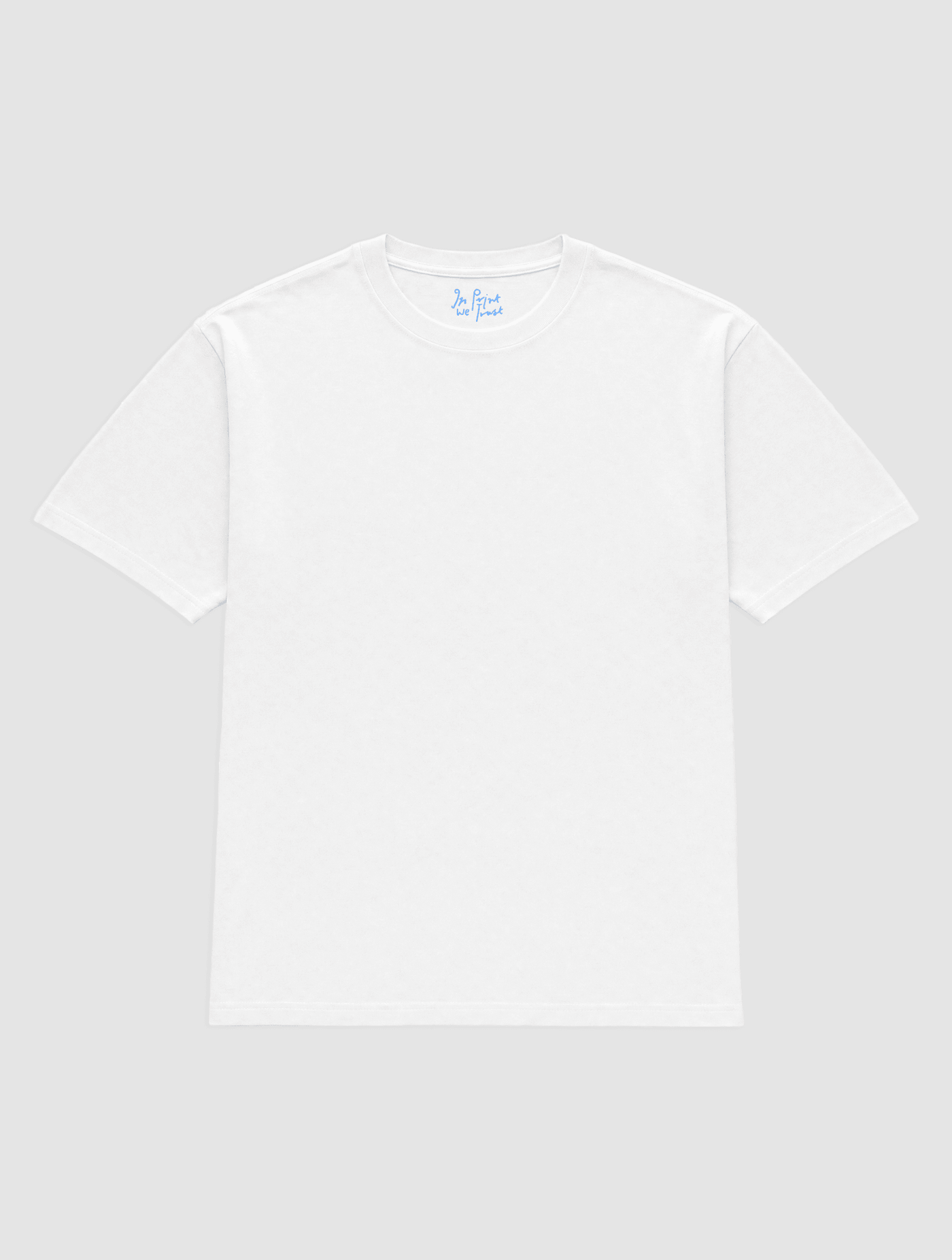 shoot heavyweight tee - In Print We Trust