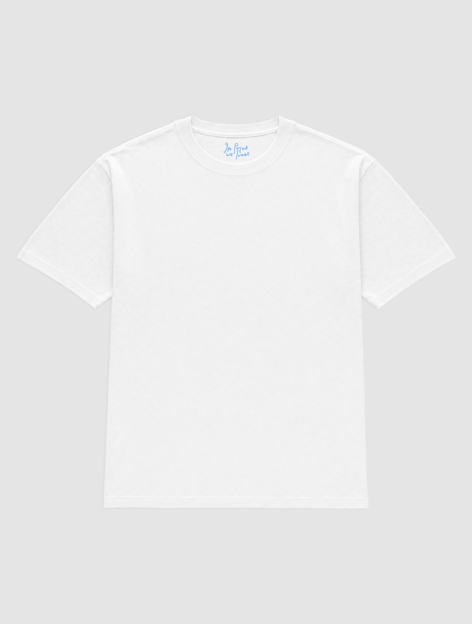 shoot heavyweight tee - In Print We Trust