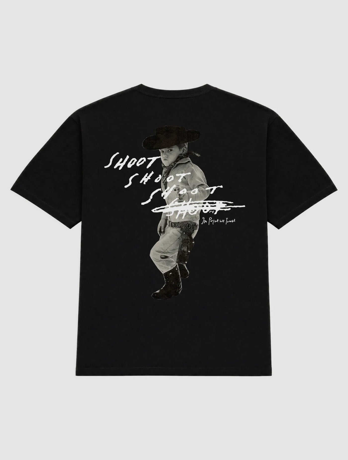 shoot heavyweight tee - In Print We Trust