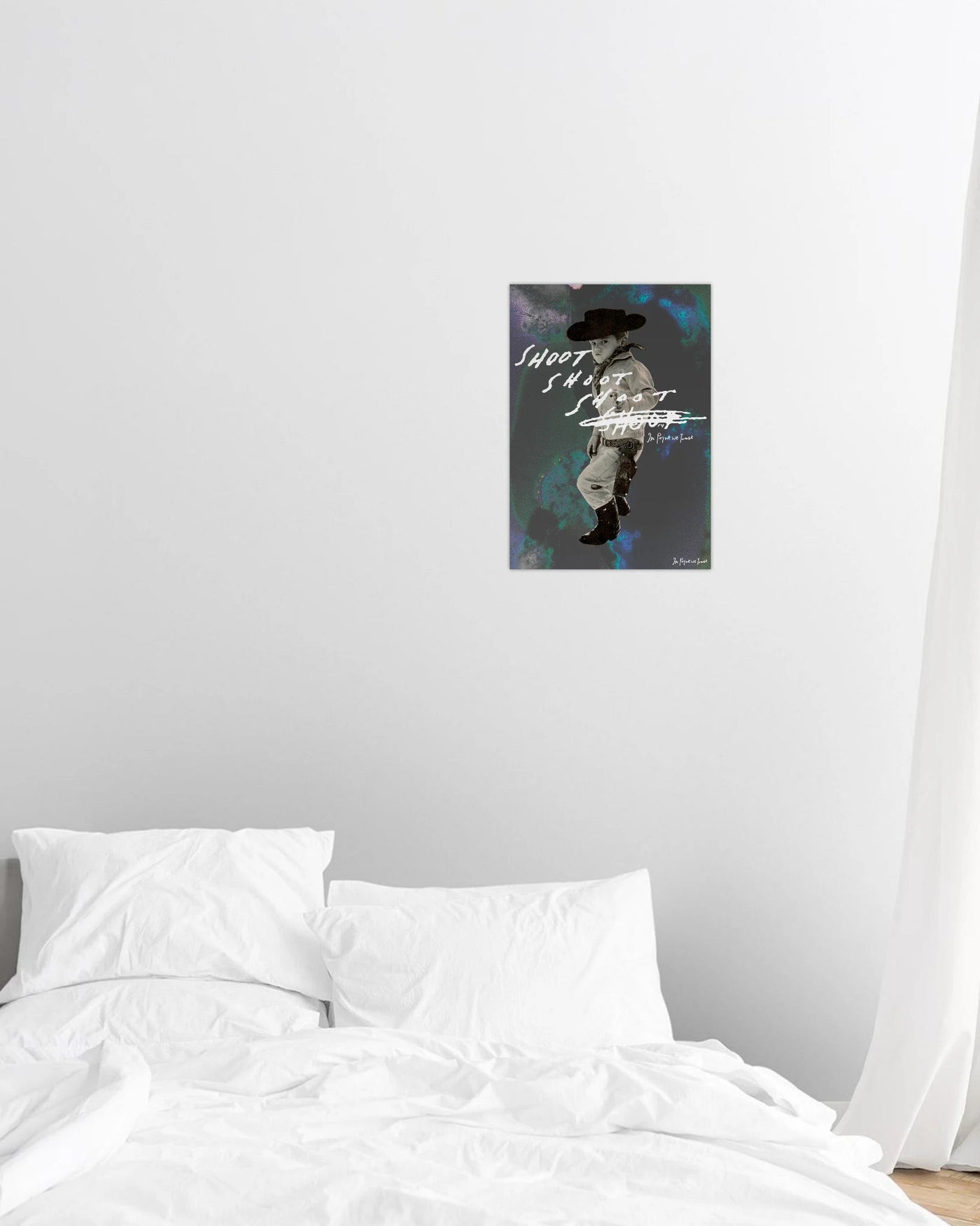 shoot poster print - In Print We Trust
