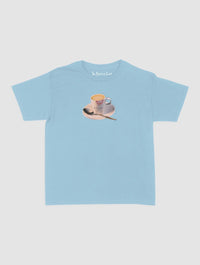 shot of espresso baby tee - In Print We Trust