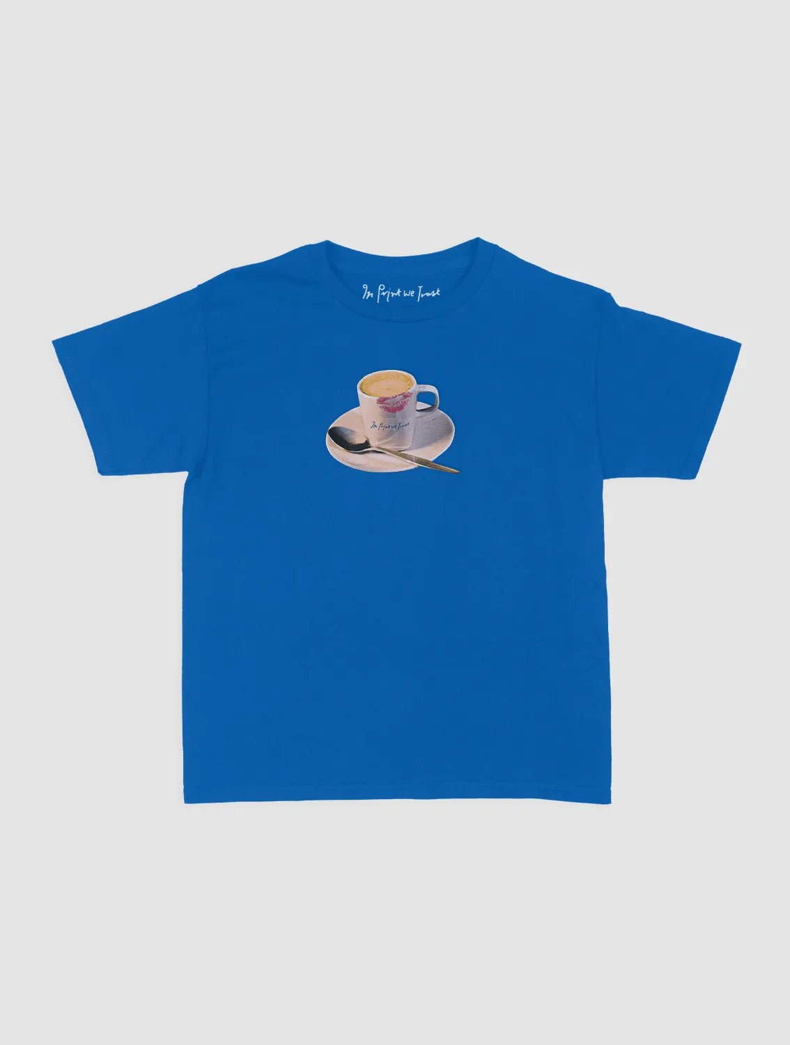 shot of espresso baby tee - In Print We Trust