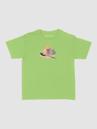 shot of espresso baby tee - In Print We Trust