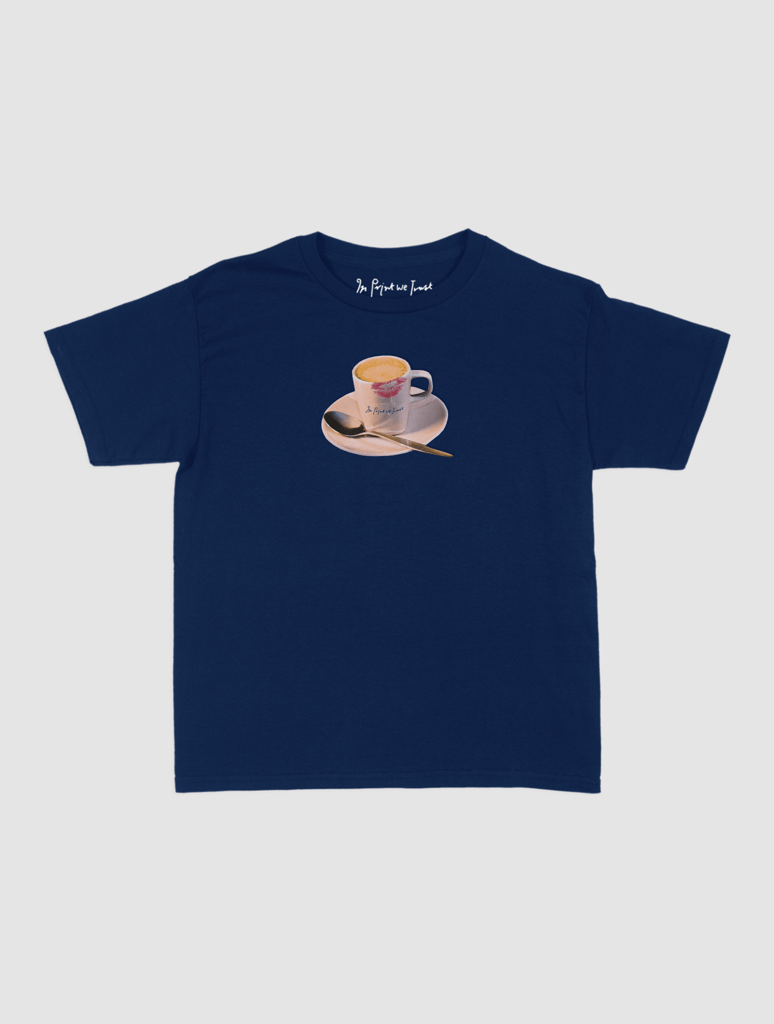 shot of espresso baby tee - In Print We Trust