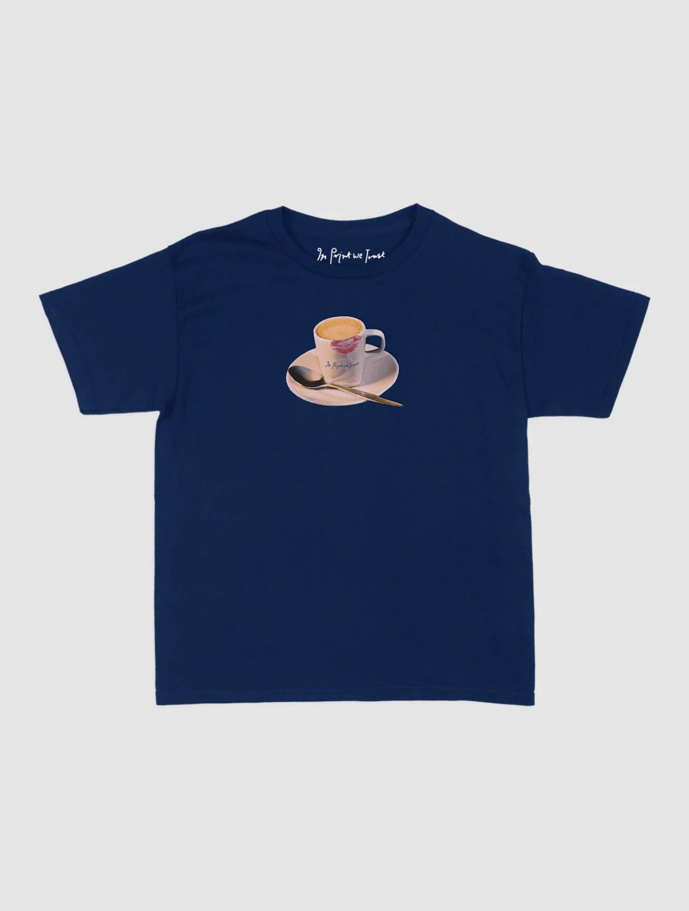 shot of espresso baby tee - In Print We Trust