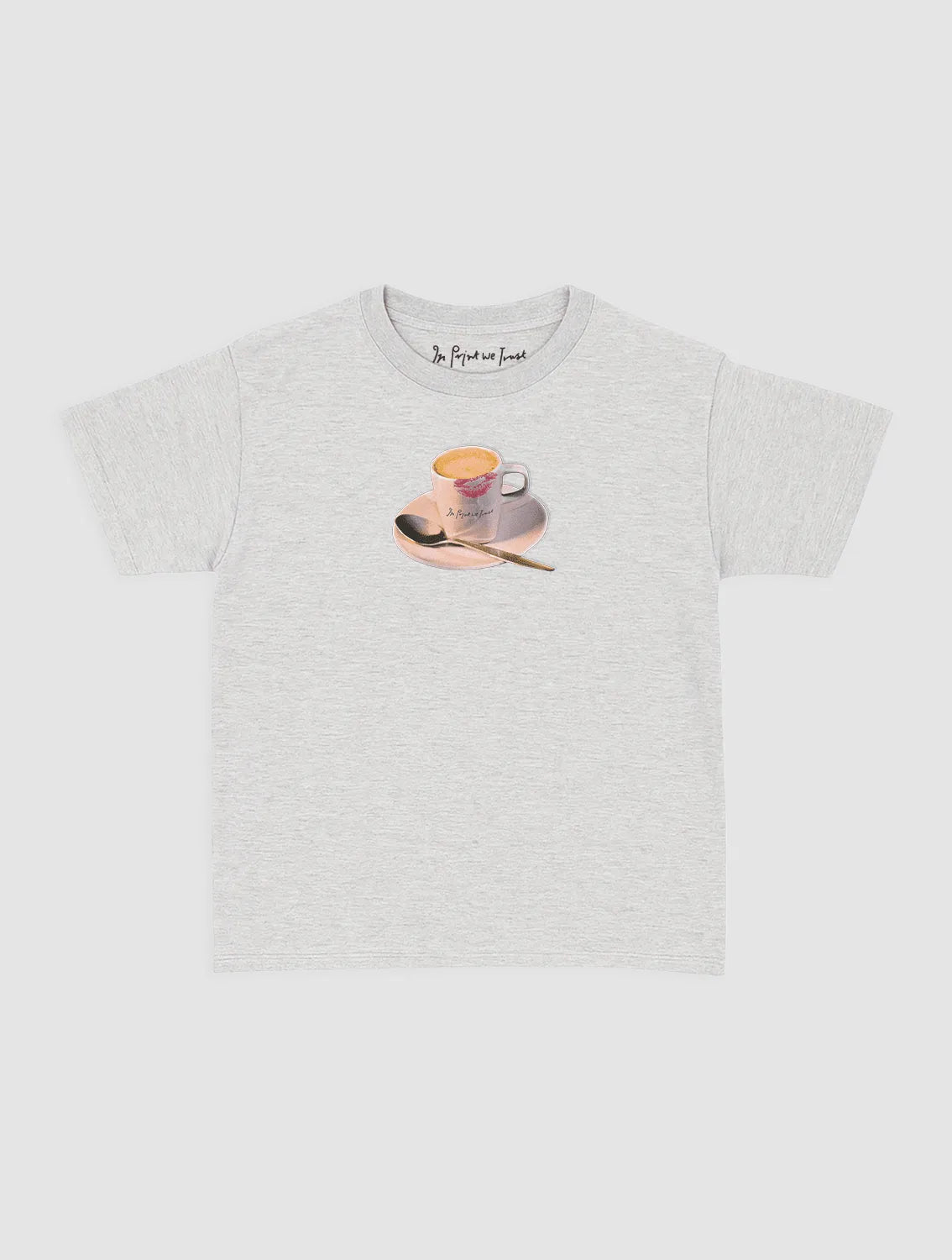 shot of espresso baby tee - In Print We Trust