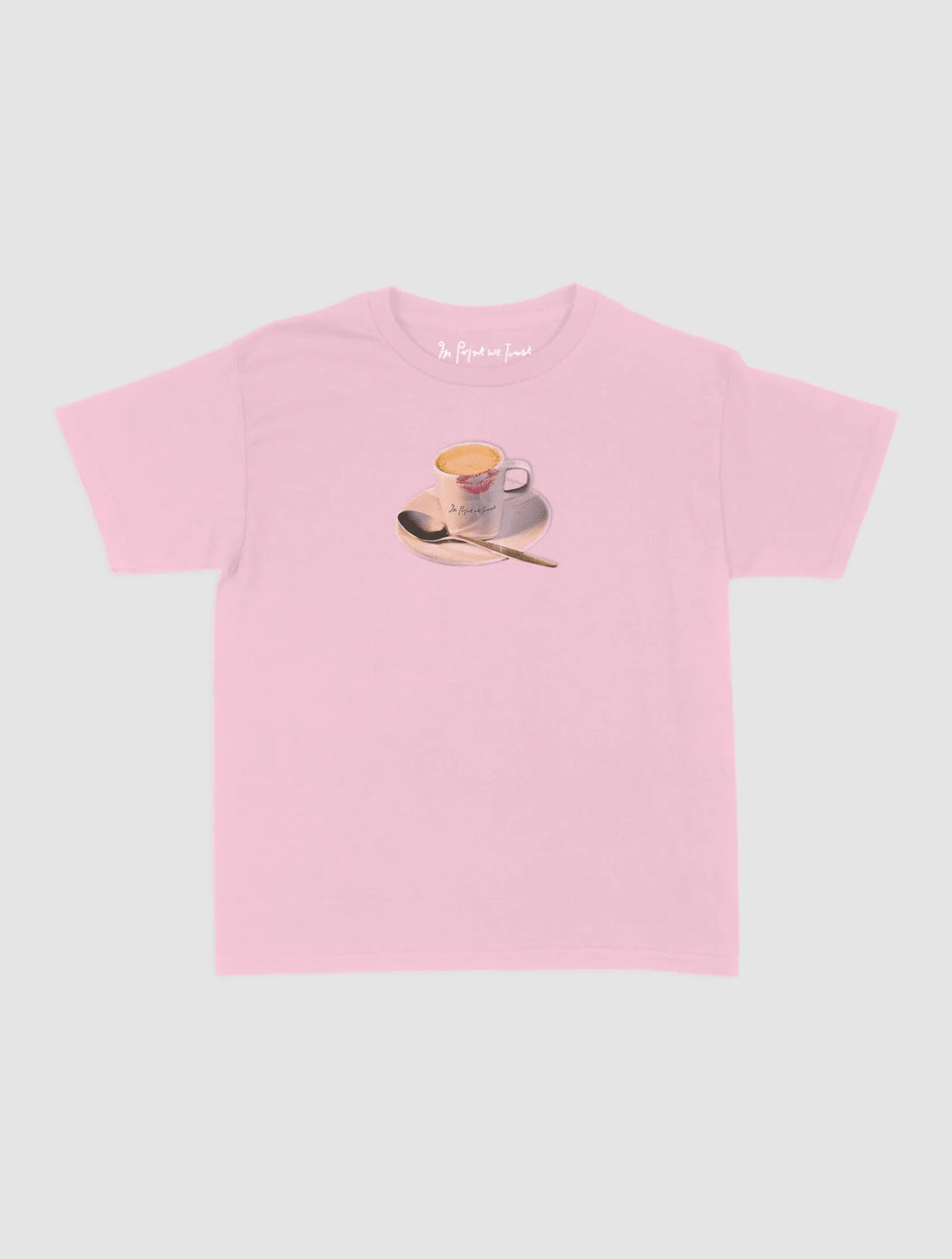 shot of espresso baby tee - In Print We Trust