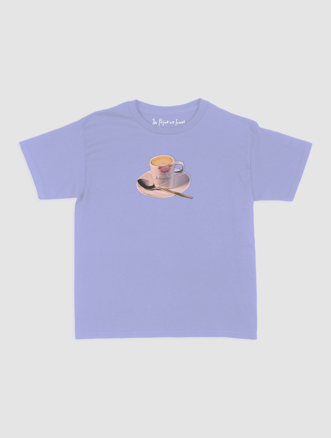 shot of espresso baby tee - In Print We Trust