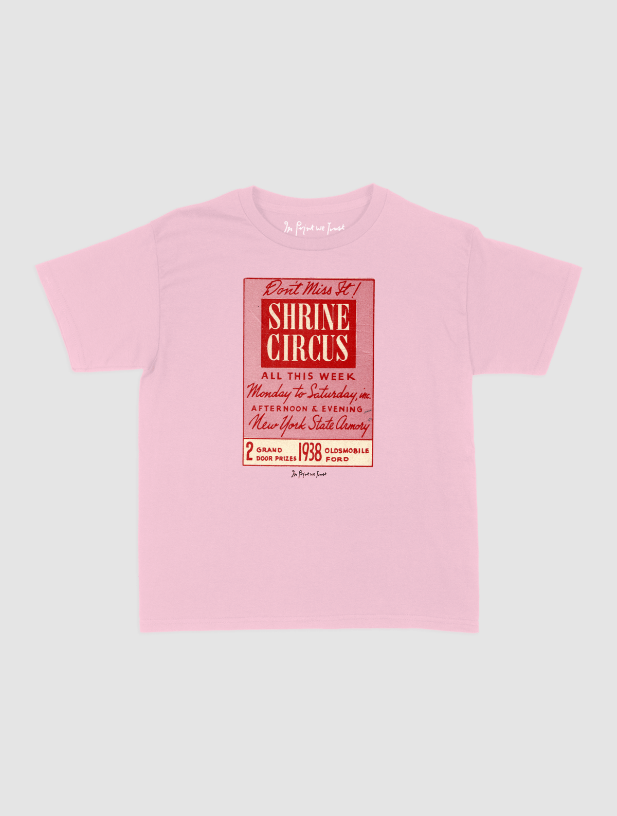 shrine circus baby tee - In Print We Trust