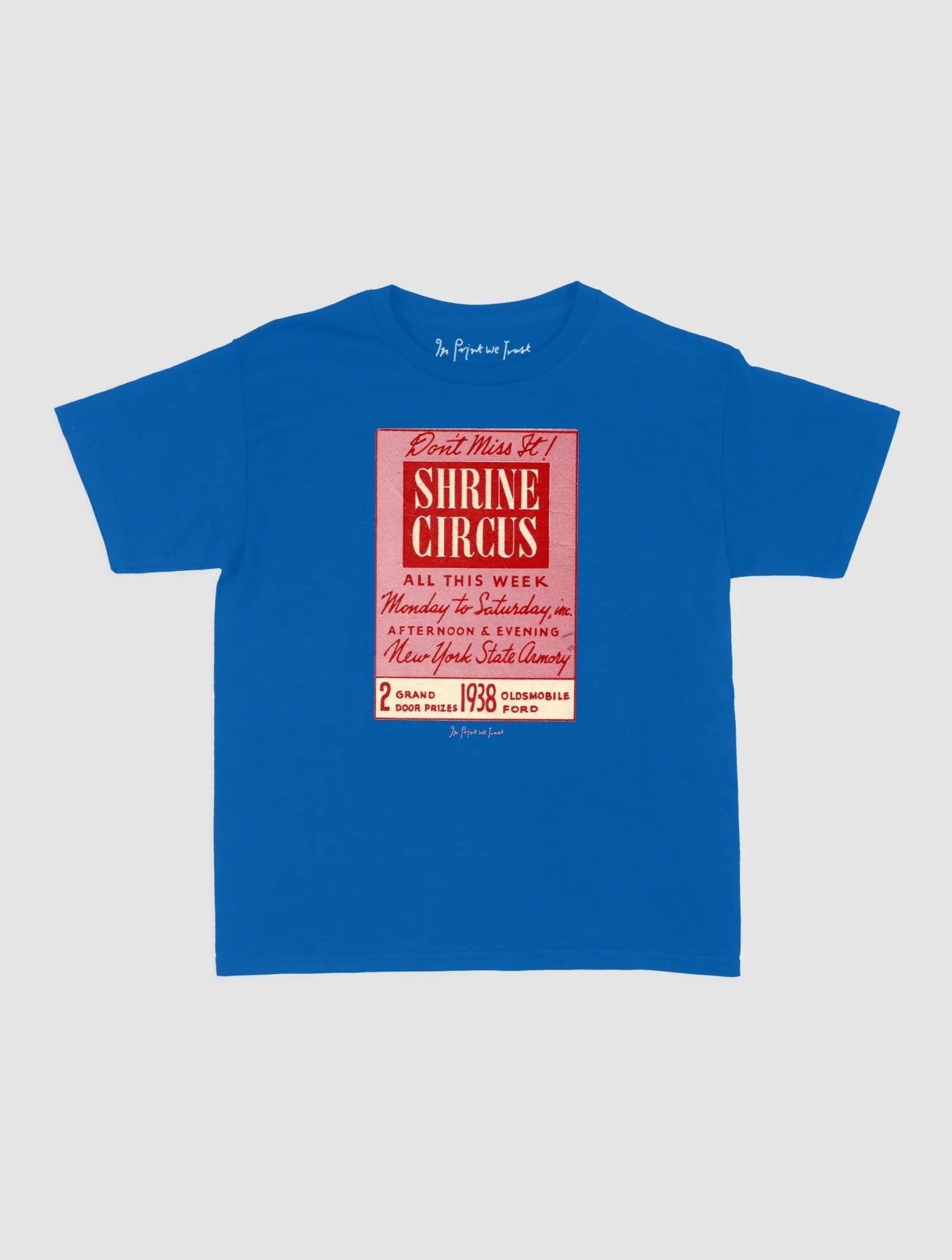 shrine circus baby tee - In Print We Trust