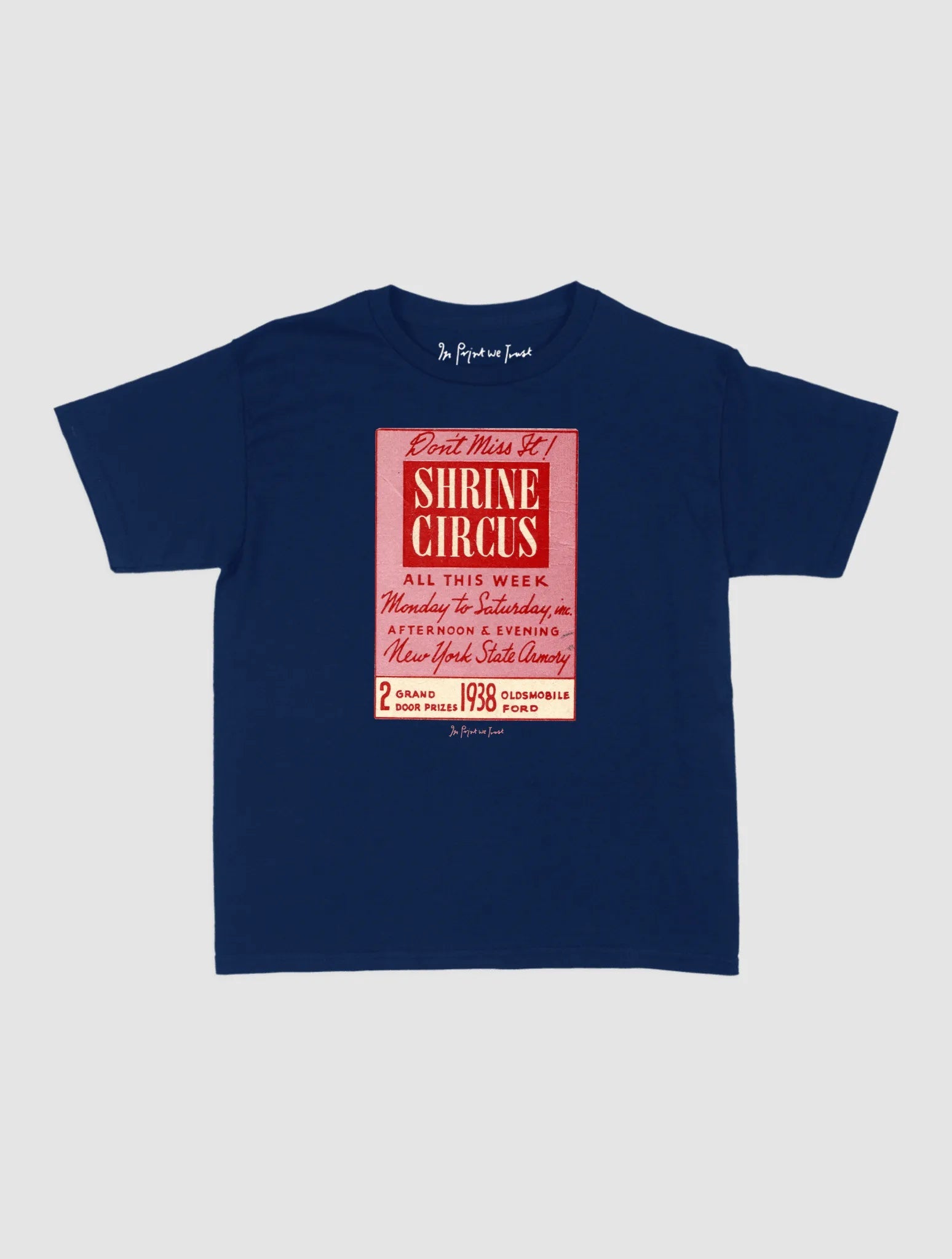 shrine circus baby tee - In Print We Trust