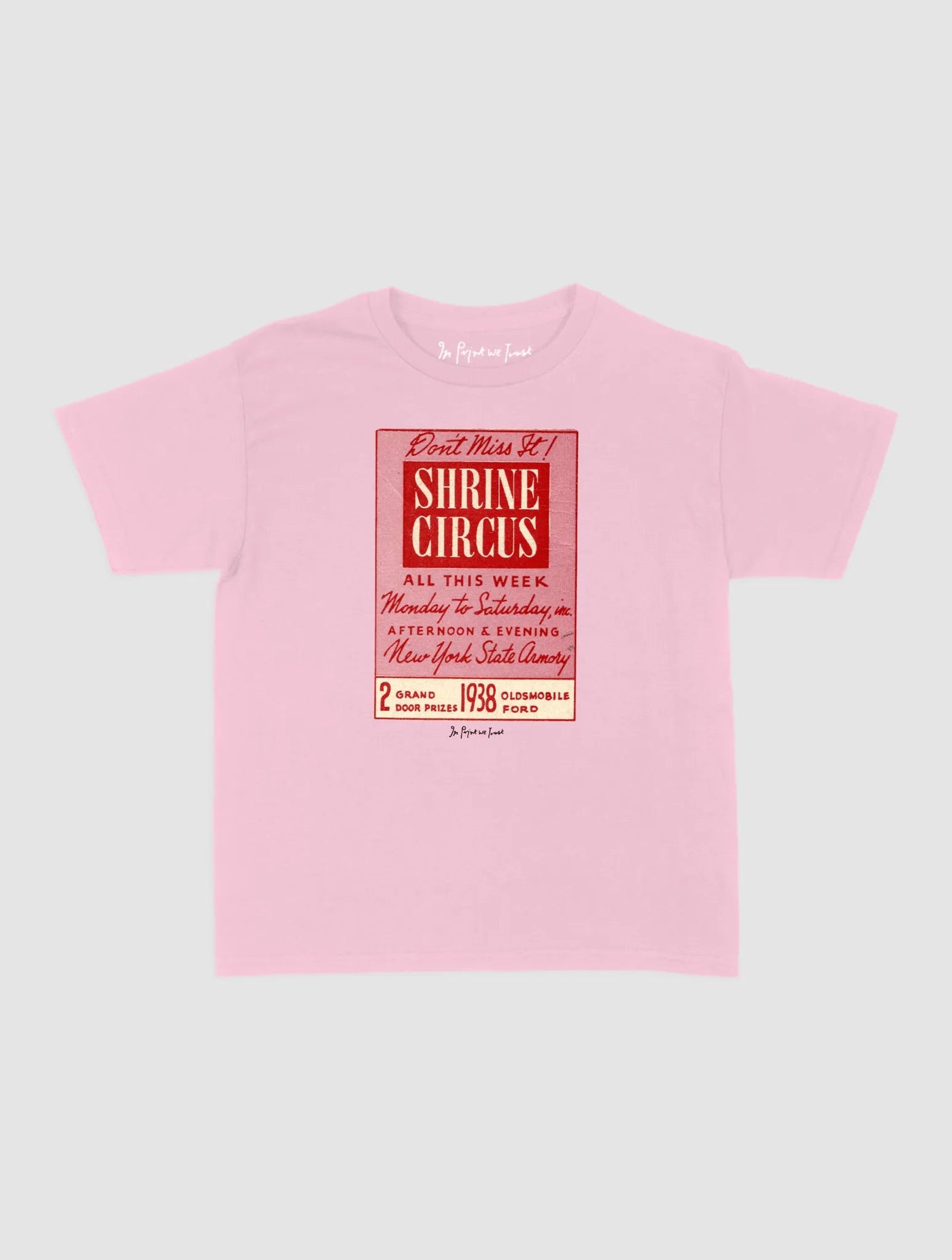 shrine circus baby tee - In Print We Trust