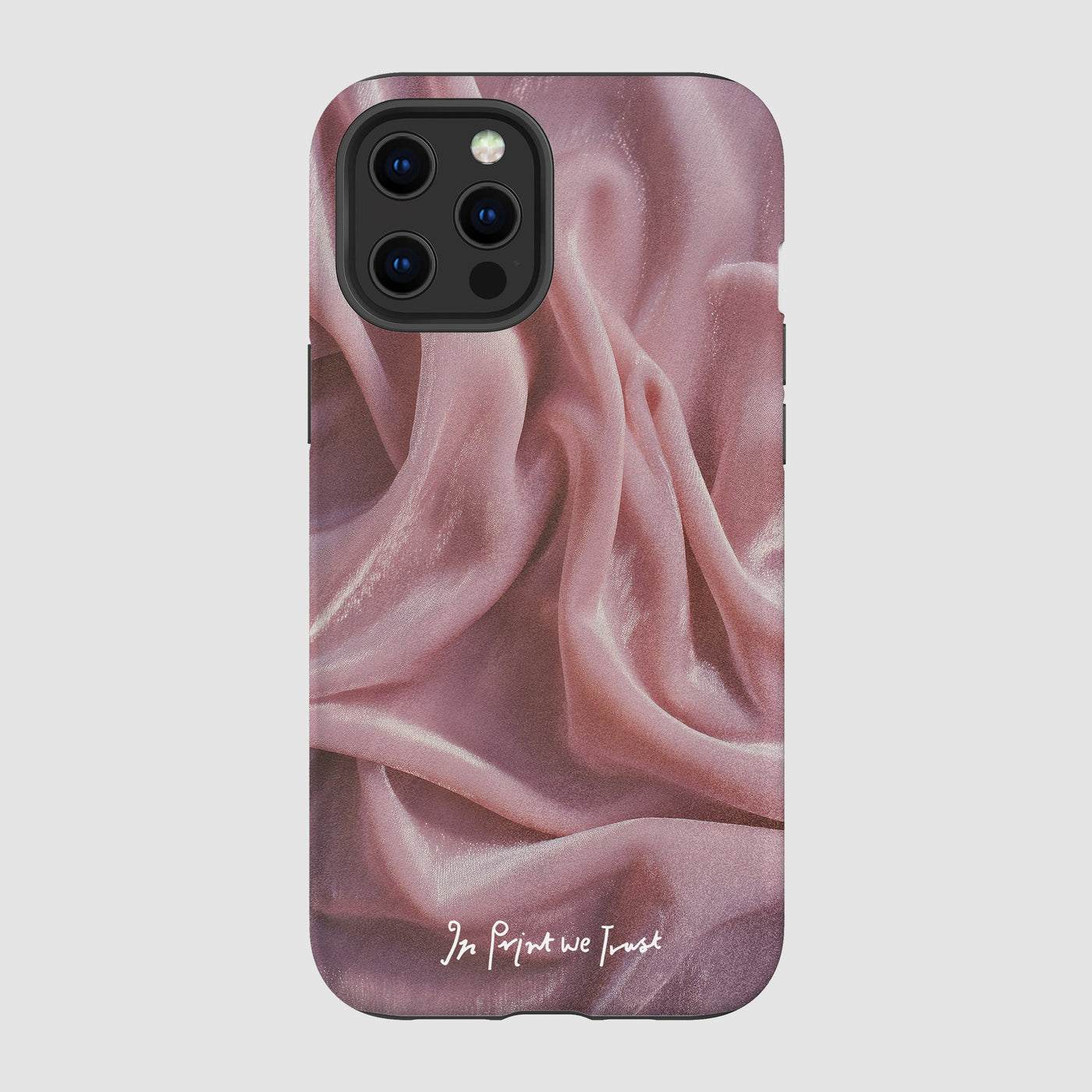 silk tough iPhone case - In Print We Trust