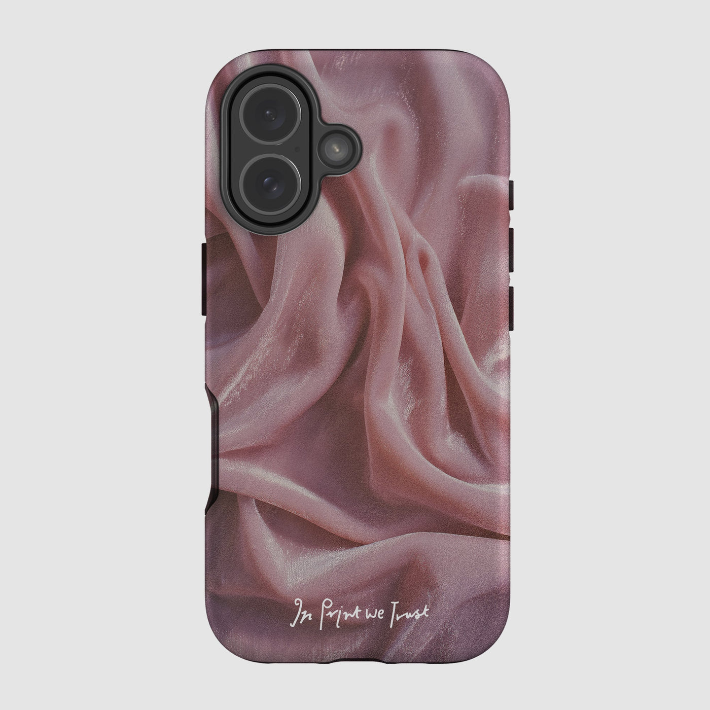 silk tough iPhone case - In Print We Trust