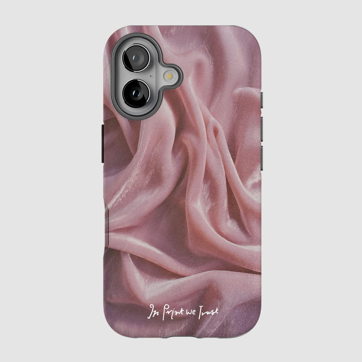 silk tough iPhone case - In Print We Trust