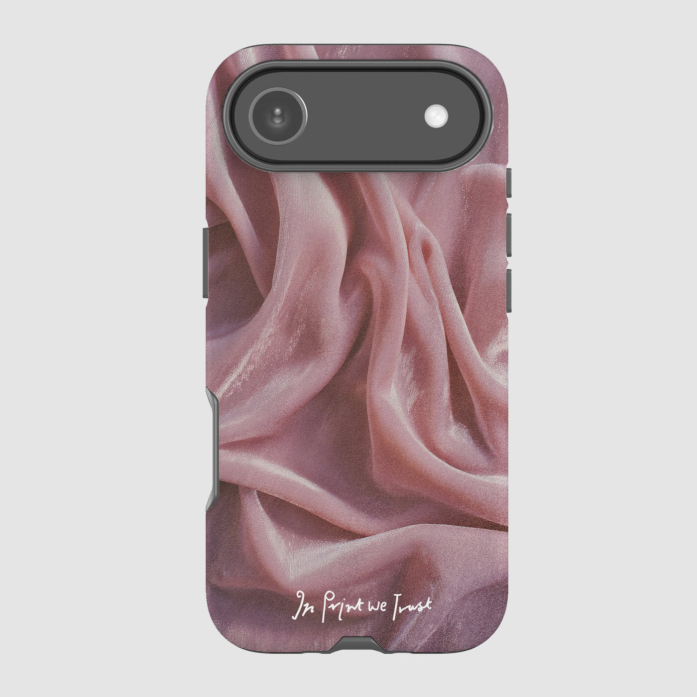 silk tough iPhone case - In Print We Trust