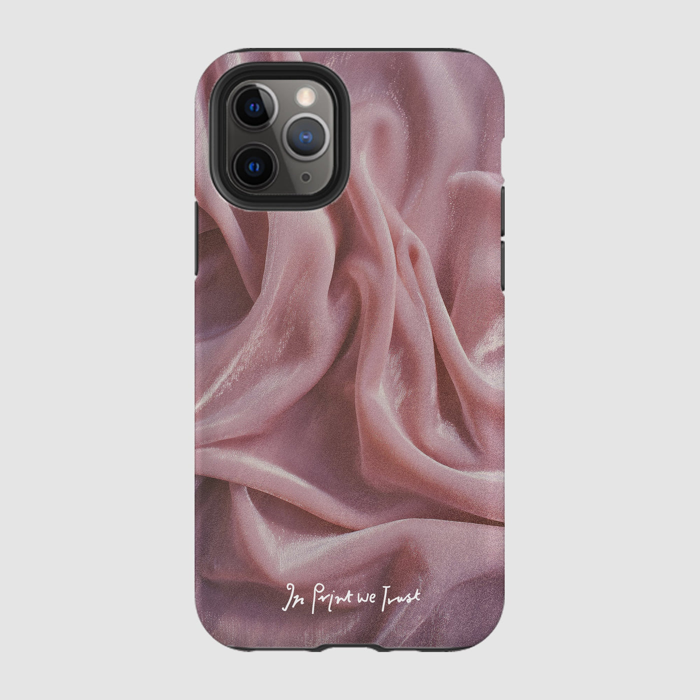 silk tough iPhone case - In Print We Trust