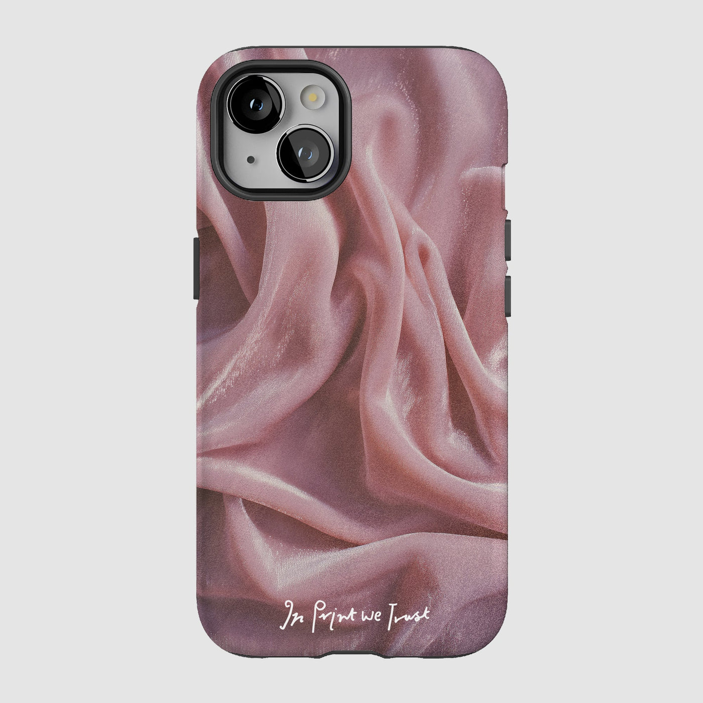 silk tough iPhone case - In Print We Trust