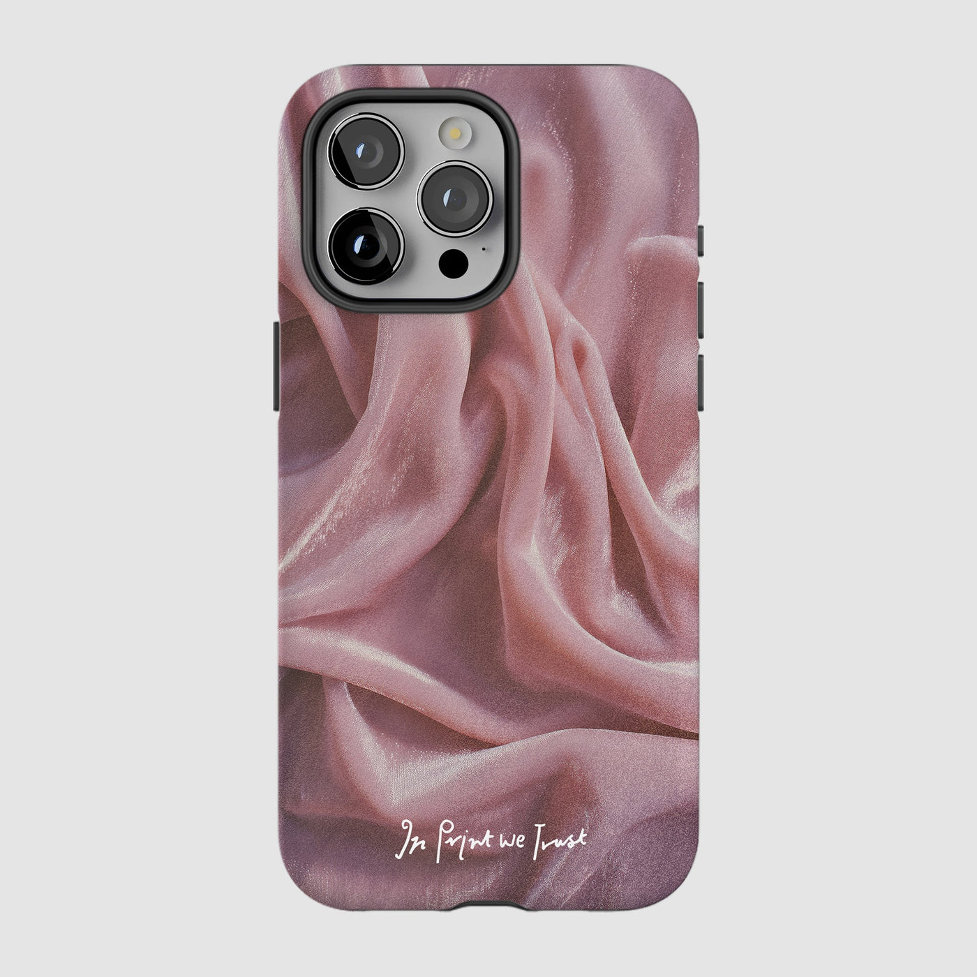 silk tough iPhone case - In Print We Trust
