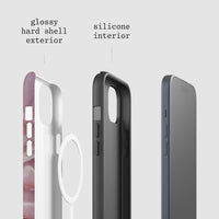 silk tough iPhone case - In Print We Trust