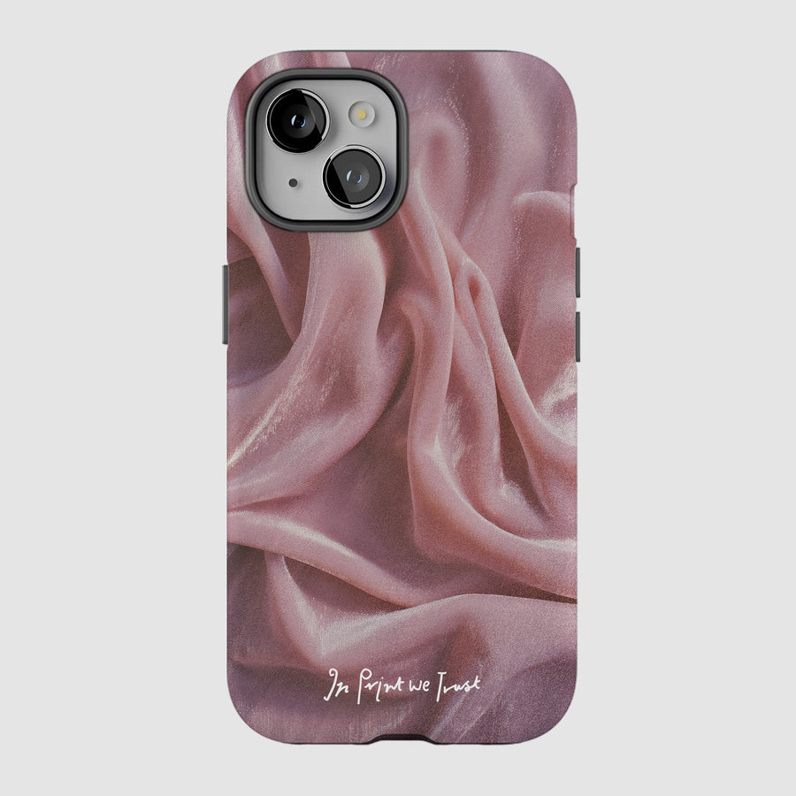 silk tough iPhone case - In Print We Trust