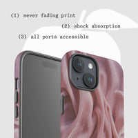 silk tough iPhone case - In Print We Trust