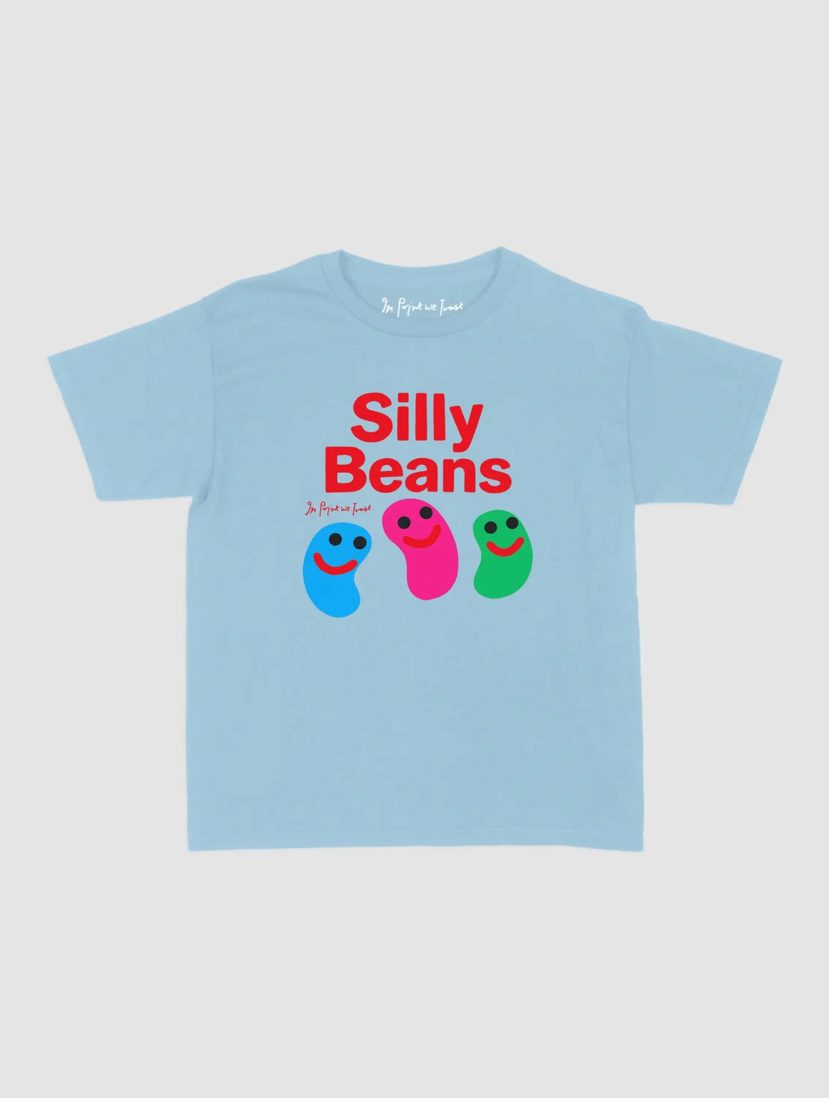 silly beans baby tee - In Print We Trust
