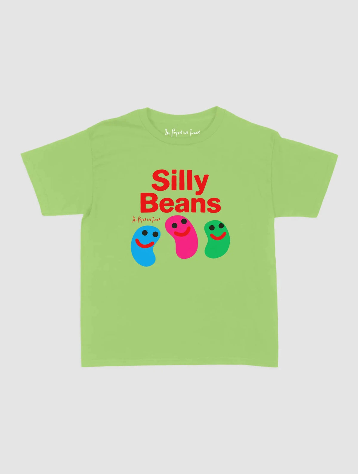 silly beans baby tee - In Print We Trust
