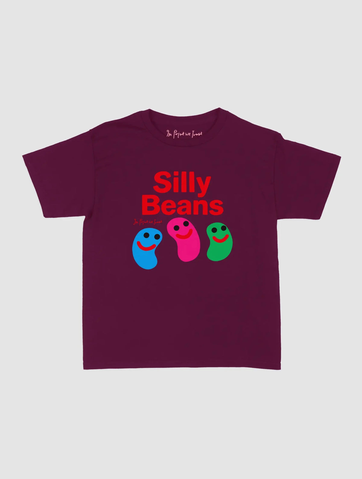 silly beans baby tee - In Print We Trust