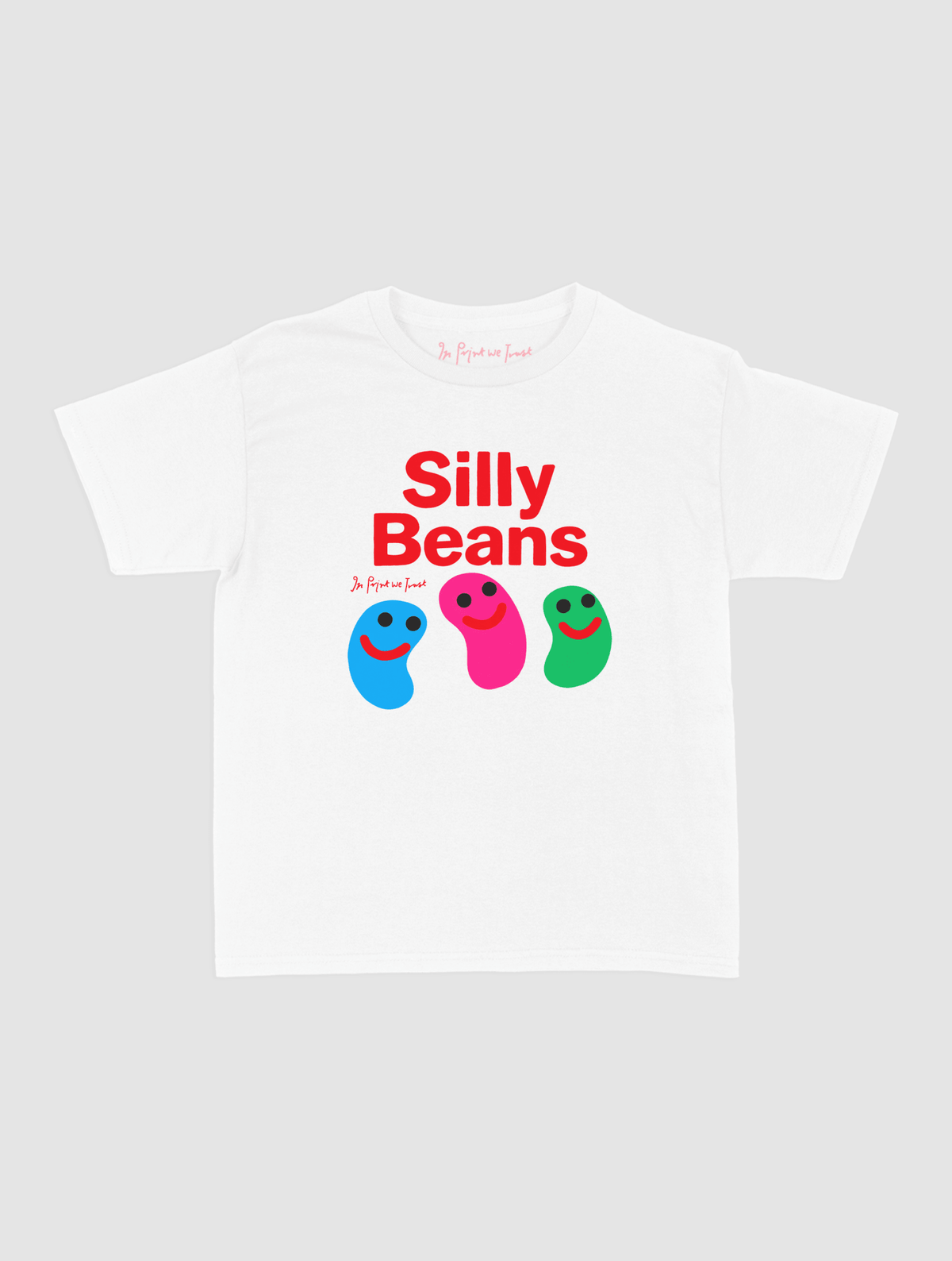 silly beans baby tee - In Print We Trust